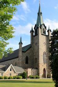 The Church of Saint Joseph in St. Joseph, Minnesota hosts the Joetown Rocks Parish Festival